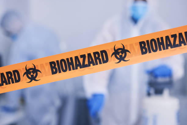 Professional Biohazard technician working in Pendleton, OR